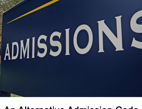 An Alternative Admissions Code