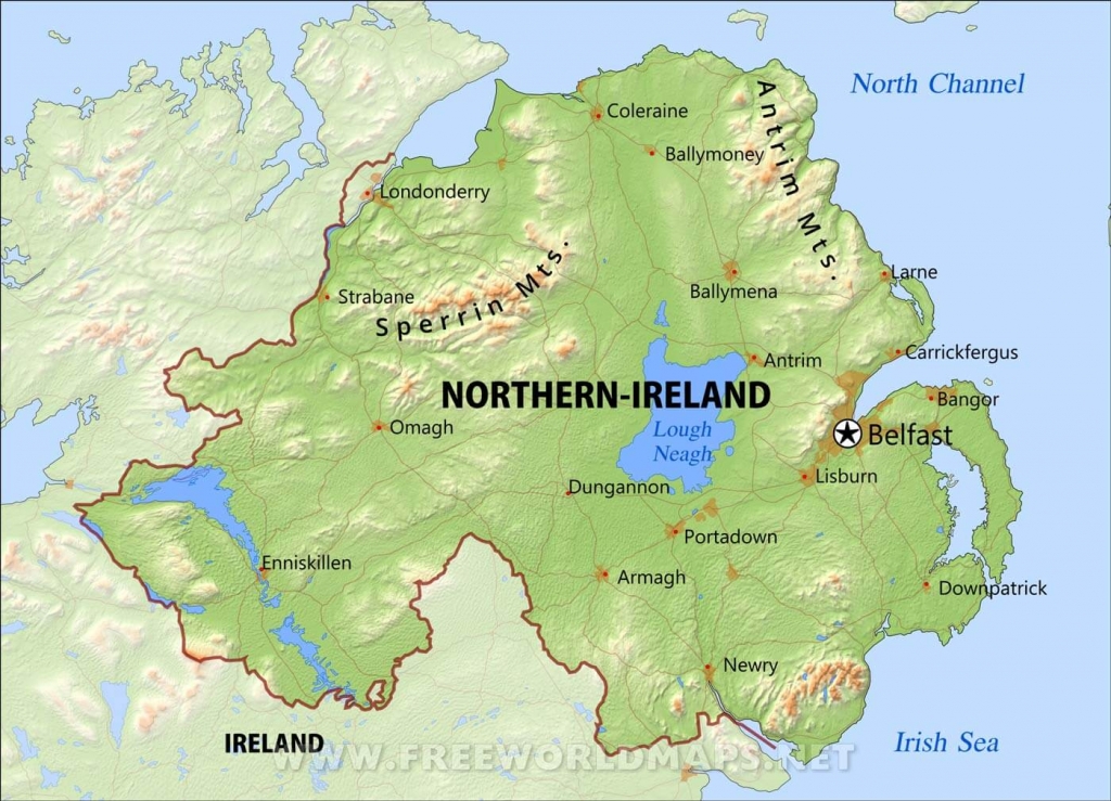 Northernireland Map 1024x739 