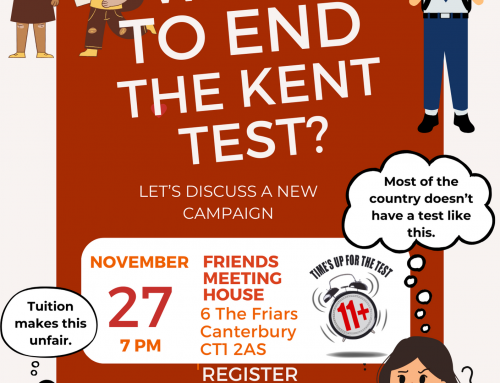 Canterbury event for new group seeking to end the Kent Test